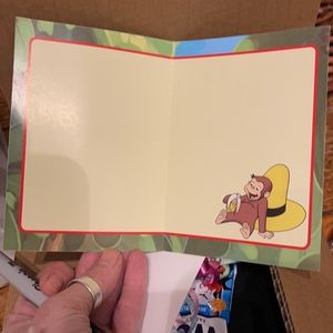4/$30 - CURIOUS GEORGE thank you cards
